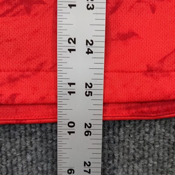 Nike Dri-Fit USA Soccer Jersey Womens Large Short Sleeve Red Crew Neck - Picture 13 of 14